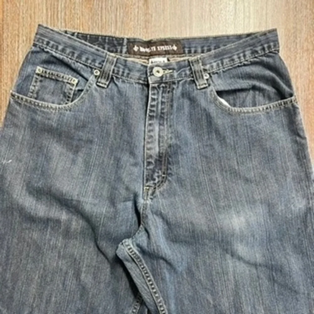 Brooklyn Xpress Mens Blue Denim Jeans‎ Size W36 L34 BX70 Collection